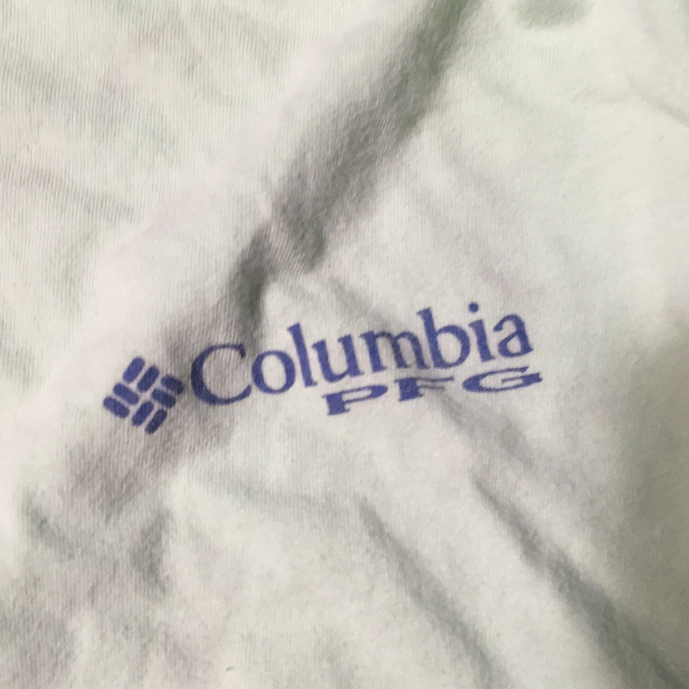A Columbia shirt